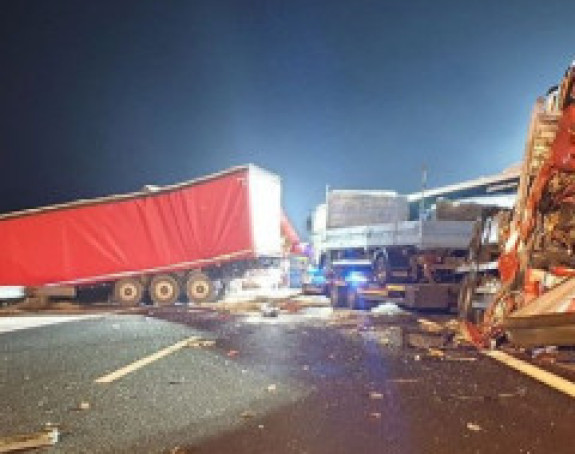 Возач камиона из БиХ направио хаос код Љубљане