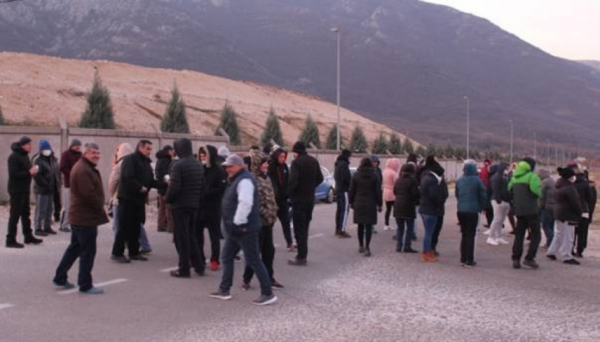 Mještani ponovo blokirali Uborak kod Mostara