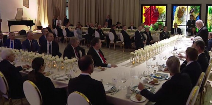 Vučić sa liderima svijeta na večeri u Jerusalimu