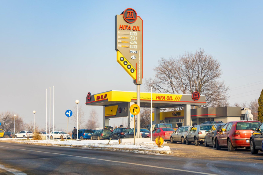 Otvorena 14 Hifa Oil–Euro Oil benzinska pumpa