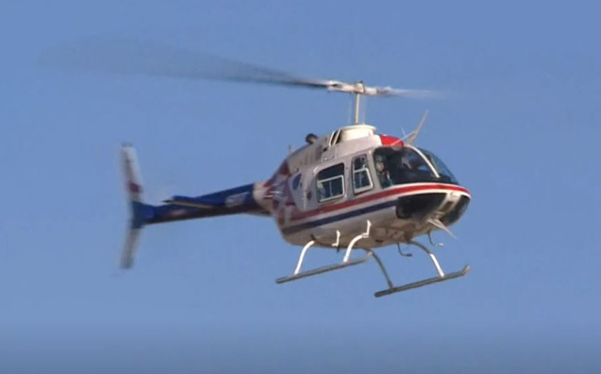 U Hrvatskoj se srušio helikopter, pao u more