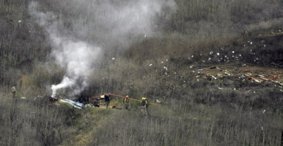 U Brajantovom helikopteru devet osoba poginulo