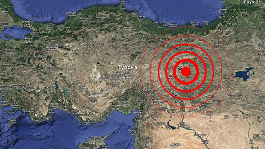 Снажан земљотрес поново потресао Турску