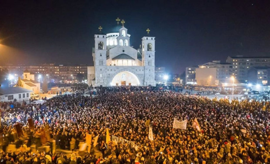 Mitropolija: Ne ponižavajte narod Crne Gore