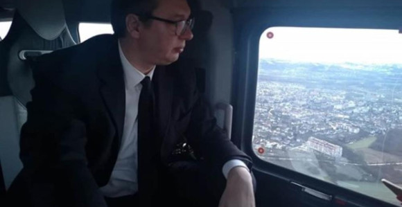 Aleksandar Vučić na putu za Drvar i Mrkonjić Grad