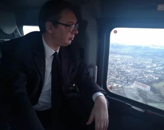 Aleksandar Vučić na putu za Drvar i Mrkonjić Grad