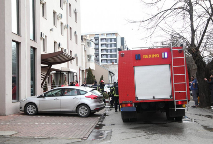 Lokalizovan požar u Hotelu "N" u Beogradu