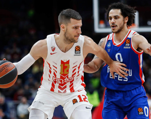Košarkaši Zvezde izgubili od Efesa u Beogradu