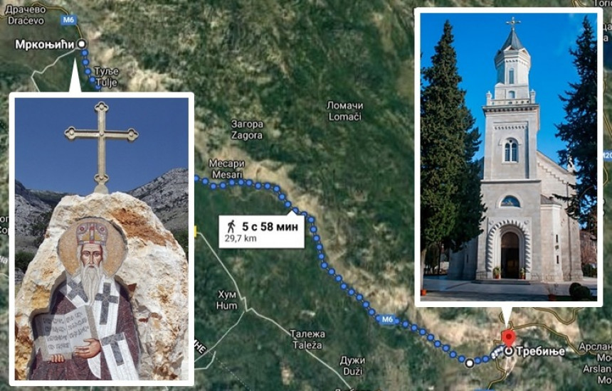 Litije za spas svetinja u Trebinju i Višegradu
