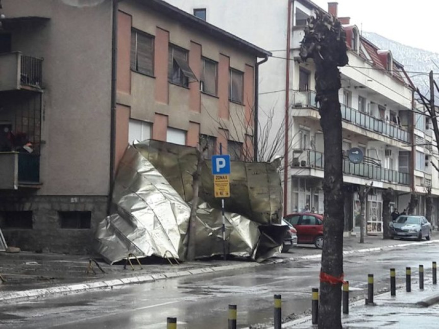 Olujno nevrijeme zahvatilo Jug Srbije