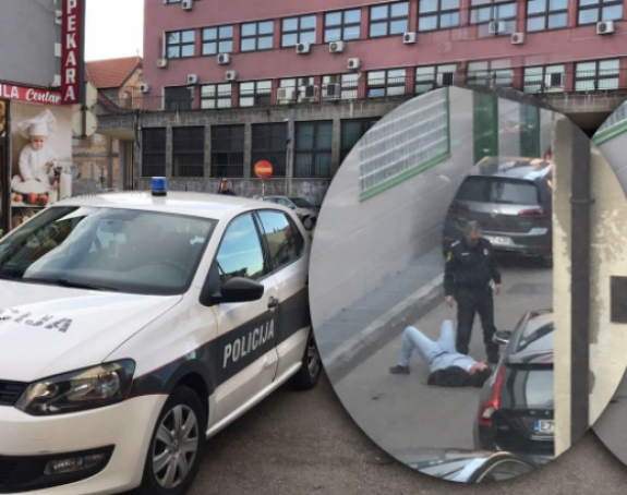 Udario policajca na uviđaju, pa oštetio dva vozila