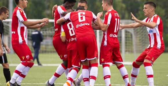 Omladinci Zvezde u odabranom društvu