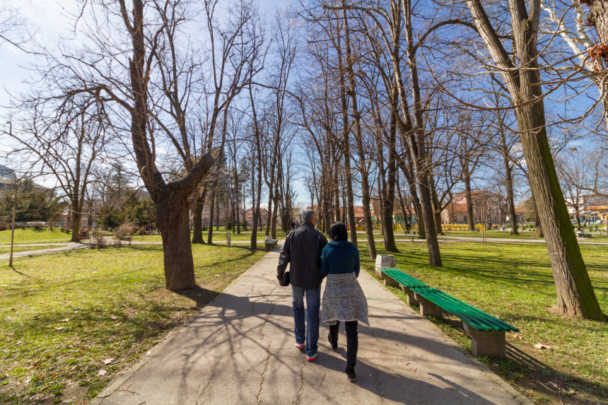 Pretežno sunčano, temperatura u blagom porastu