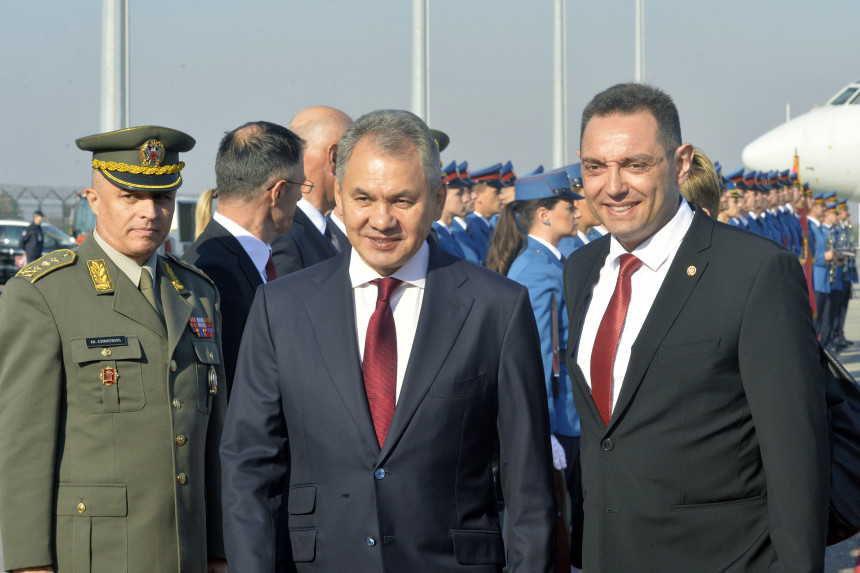 Ruski ministar Sergej Šojgu u posjeti Srbiji