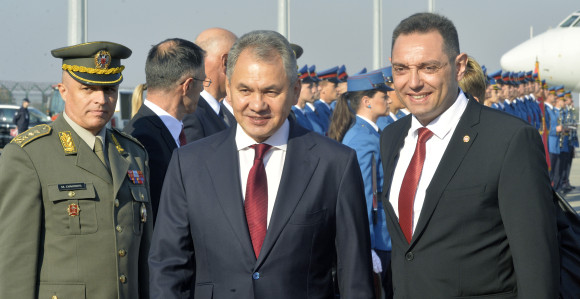 Ruski ministar Sergej Šojgu u posjeti Srbiji