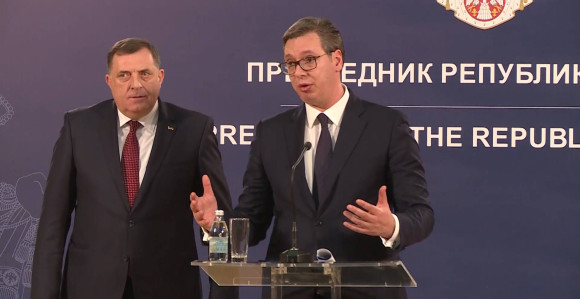 Vučić o Dodikovoj izjavi u Beogradu o referendumu