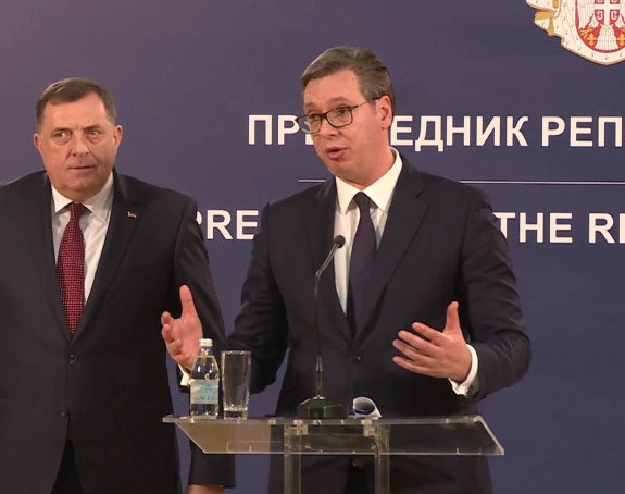 Vučić o Dodikovoj izjavi u Beogradu o referendumu