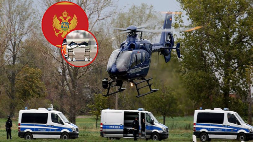 Ranjeni "škaljarac" helikopterom napustio Njemačku