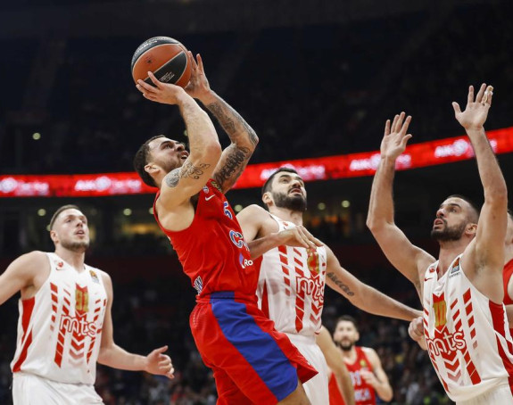 Poraz Zvezde od CSKA u Beogradu