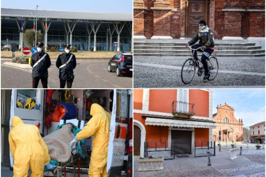 Gradovi u Italiji u izolaciji zbog virusa korona