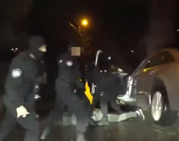 Dramatični snimak hapšenja zbog pokušaja ubistva