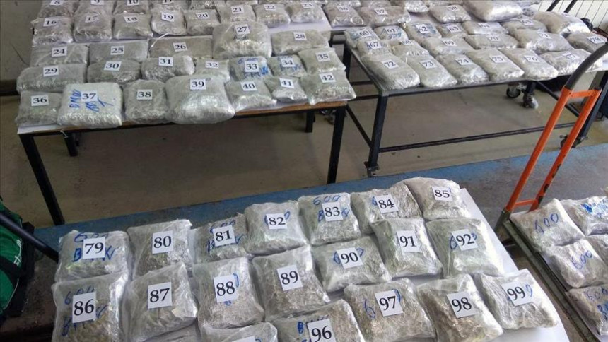 Полиција запленила око 750 кг дроге на прелазу Ватин