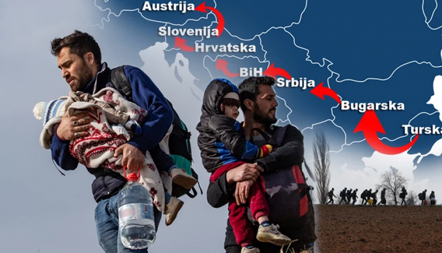 Европа пред таласом избјеглица, руте воде преко БиХ и Србије!