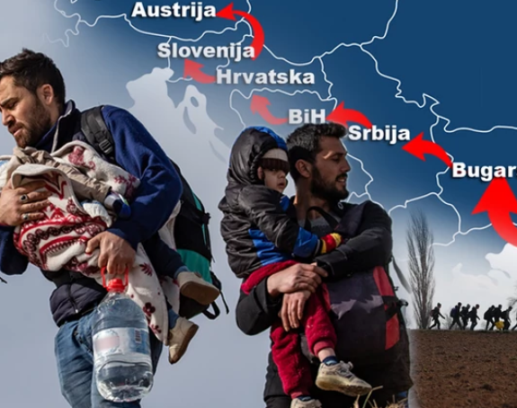 Evropa pred talasom izbjeglica, rute vode preko BiH i Srbije!