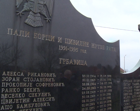 Parastos za 43 ubijena srpska borca iz Grbavice