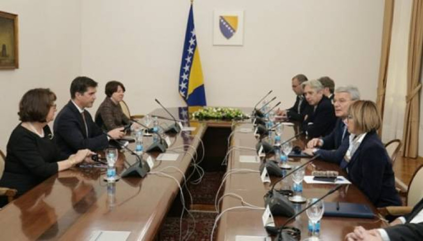 Morin Kormak u Sarajevu sastala se i sa Košarcem