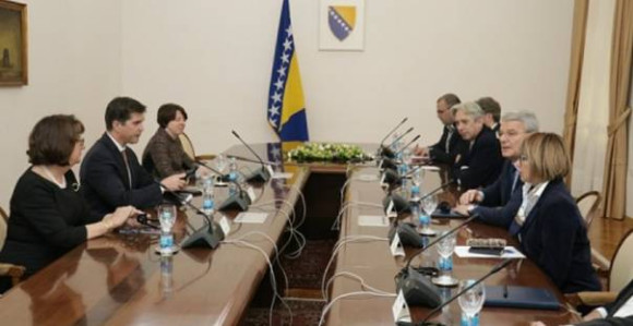 Morin Kormak u Sarajevu sastala se i sa Košarcem