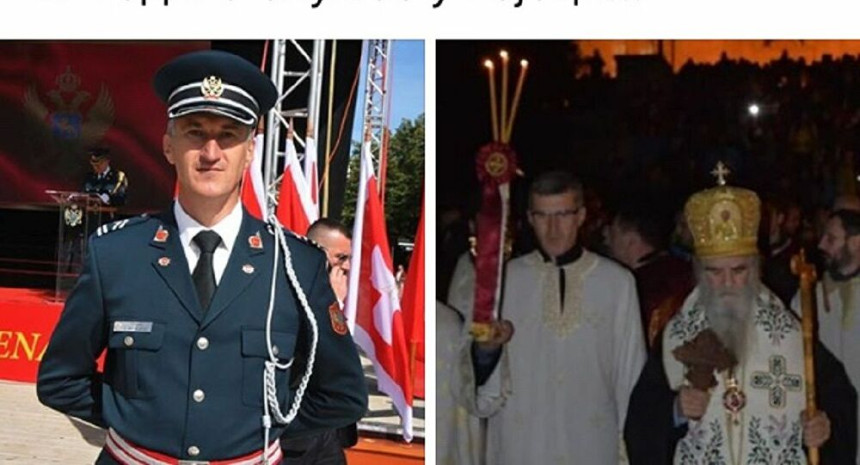 Prva smjena u vojsci Crne Gore zbog učešča u litijama