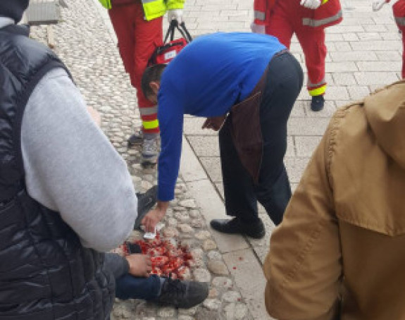 Tuča migranata danas na Baščaršiji, jedan povrijeđen