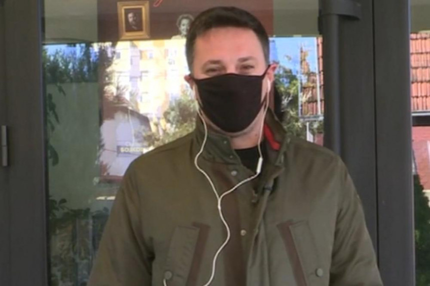 Andrija Milošević sa maskom na licu poslao javnu poruku kolegama!