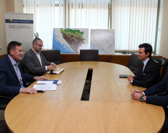 Ambasador Italije sa ministrom Mitrovićem i Radončićem