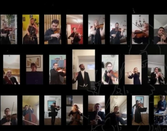 Muzičari SNP-a u znak solidarnosti sa Italijom održali "onlajn" koncert! (VIDEO)