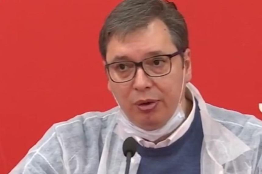 Vučić najavio nove mjere za tri najveća žarišta u Srbiji