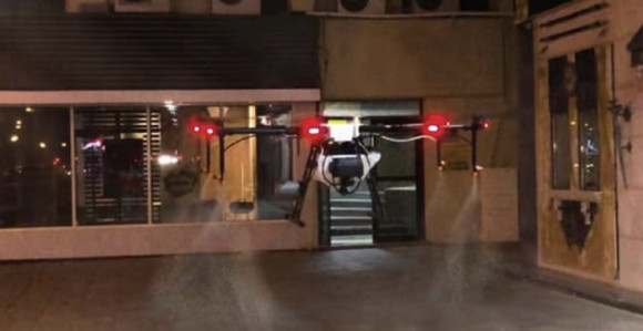 Dezinfekcija dronovima, umjesto krpa i rukavica