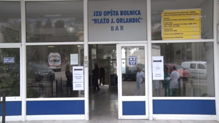 Medicinari bolnice u Baru nalaze se u izolaciji