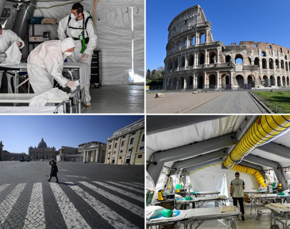 Italija: Za dan 727 preminulih, 4.782 nova slučaja
