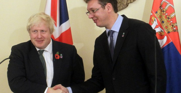 Vučić poslao poruku britanskom premijeru