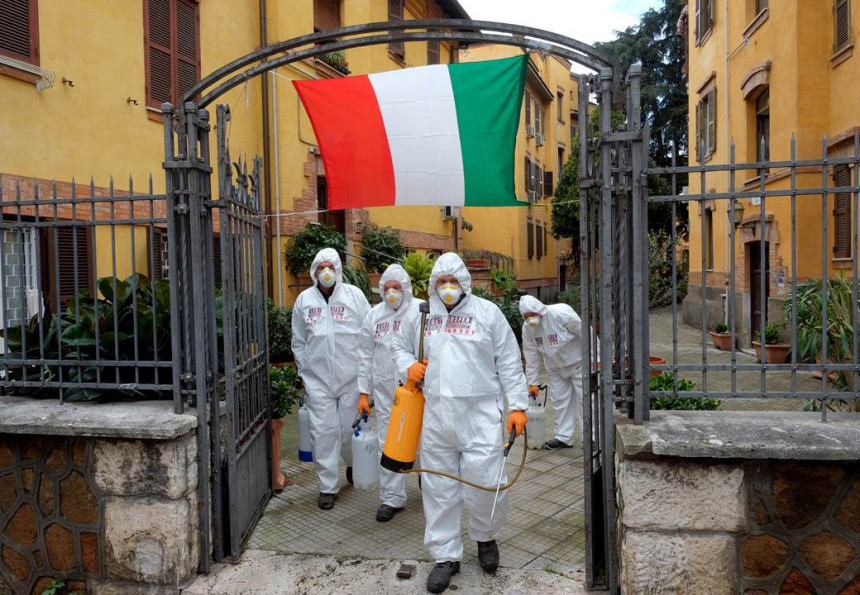 Italija u posljednja 24 sata zabilježila pad novozaraženih