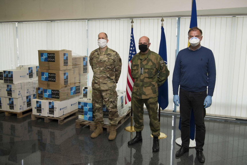 NATO i američka vojska uručili pomoć Ministarstvu bezbjednosti BiH