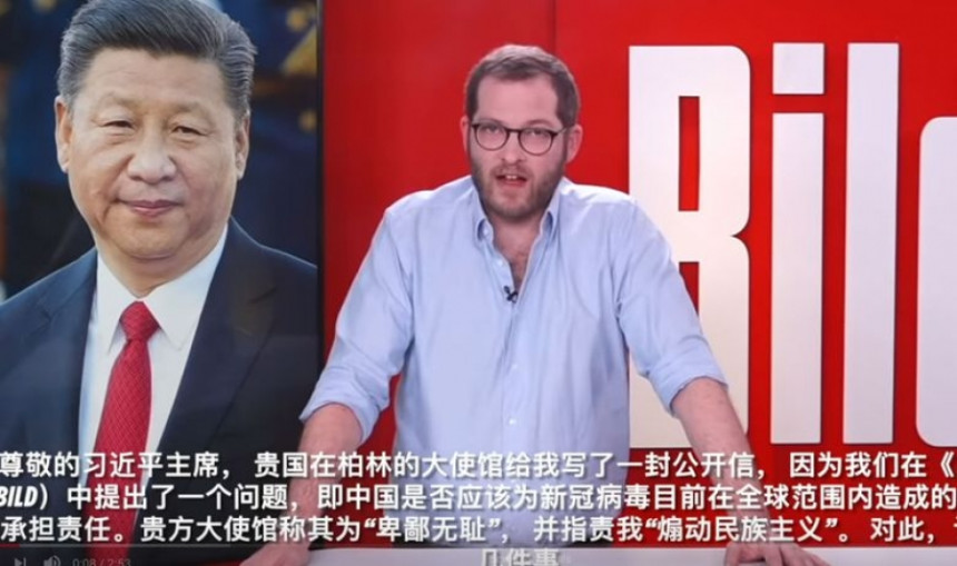 Ambasada Kine uputila protest njemačkim medijima