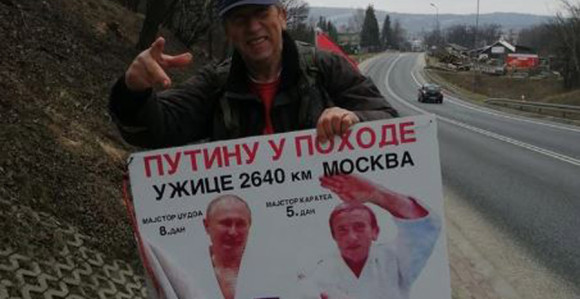 Iz rodnog Užica Milovan pješke krenuo za Rusiju