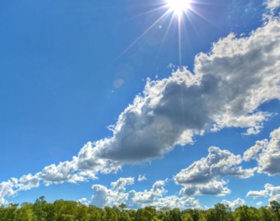 Danas sunčano vrijeme, poslije podne moguća kiša