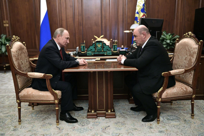 Ruski premijer Mišustin zaražen virusom korona