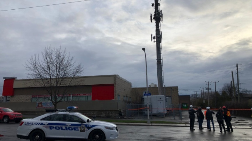 Милионска штета: Запаљен торањ 5Г мреже у Монтреалу