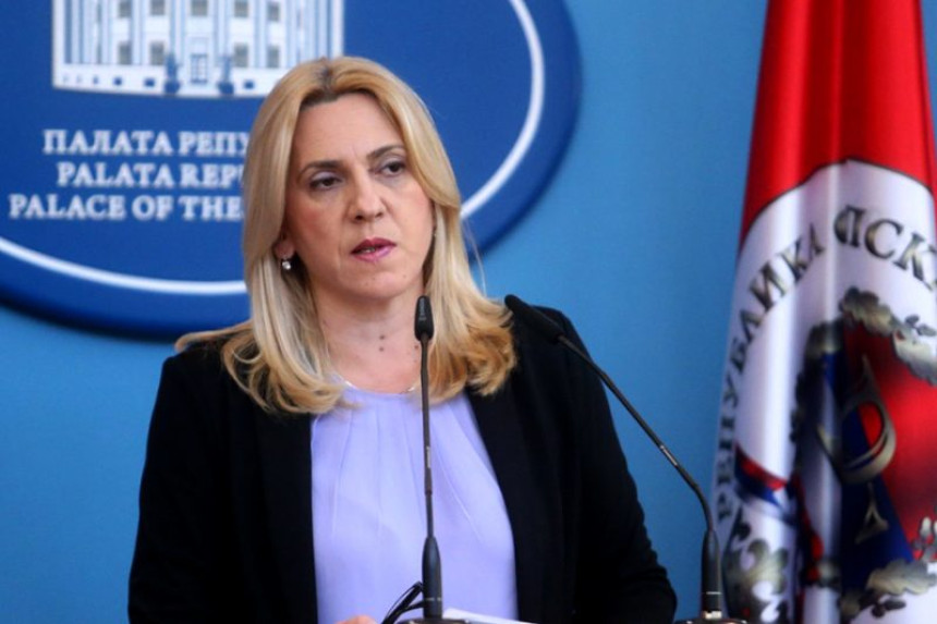 Predsjednica Srpske zabrinuta zbog broja zaraženih