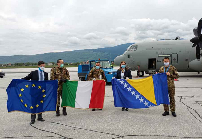 Dva vojna ljekara iz Italije došli da pomognu u BiH